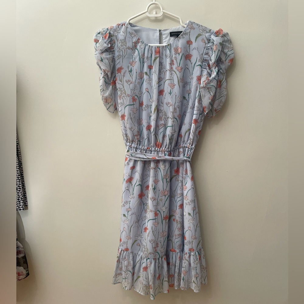 Banana Republic Pastel Floral Dress